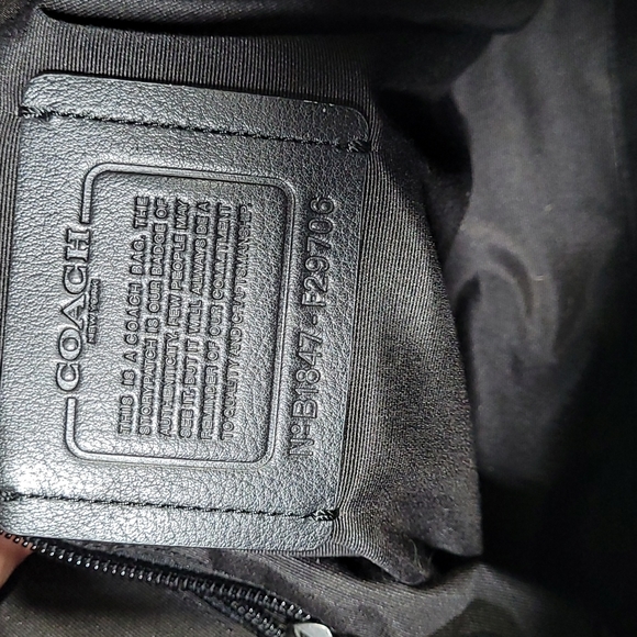 Coach Charles Foldover Tote with Camo Print F29706 - Picture 12 of 12